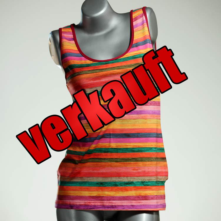 ökologische farbige bequeme attraktive Top aus Biobaumwolle, Unterhemd für Damen