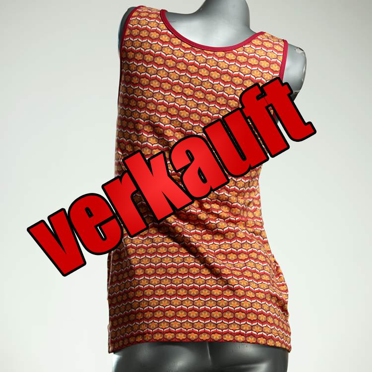 bunte preiswerte bequeme sexy Top aus Biobaumwolle, Unterhemd für Damen