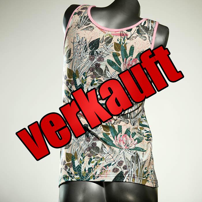 günstige schöne nachhaltige attraktive Top aus Biobaumwolle, Unterhemd für Damen
