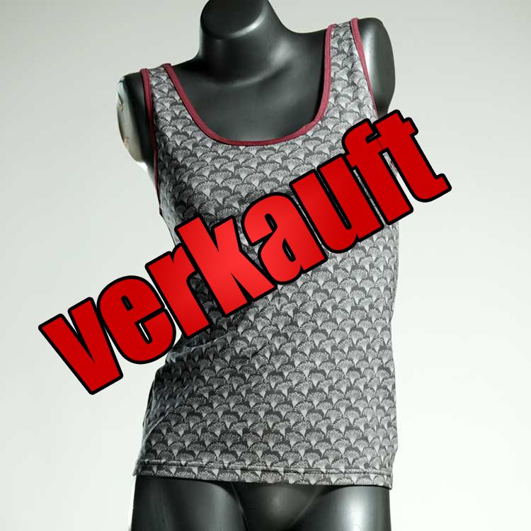 süße farbige attraktive preiswerte Top aus Biobaumwolle, Unterhemd für Damen