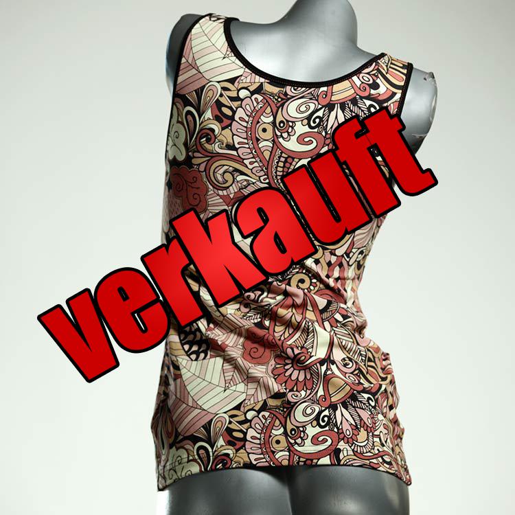 süße schöne attraktive günstige Top aus Biobaumwolle, Unterhemd für Damen