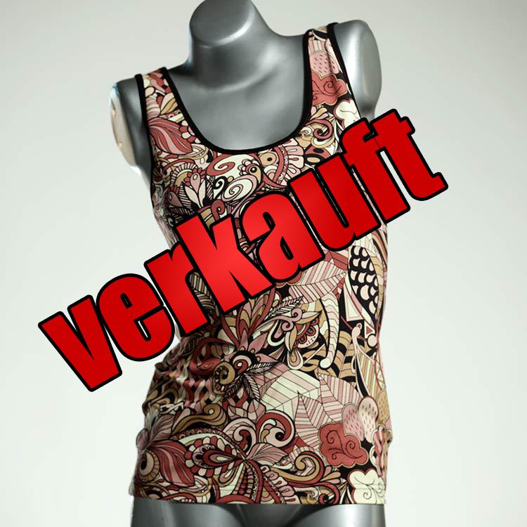 süße schöne attraktive günstige Top aus Biobaumwolle, Unterhemd für Damen