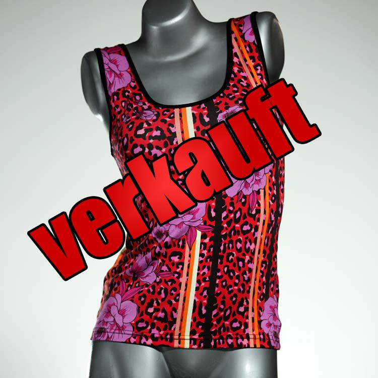 sexy schöne preiswerte farbige Top aus Biobaumwolle, Unterhemd für Damen