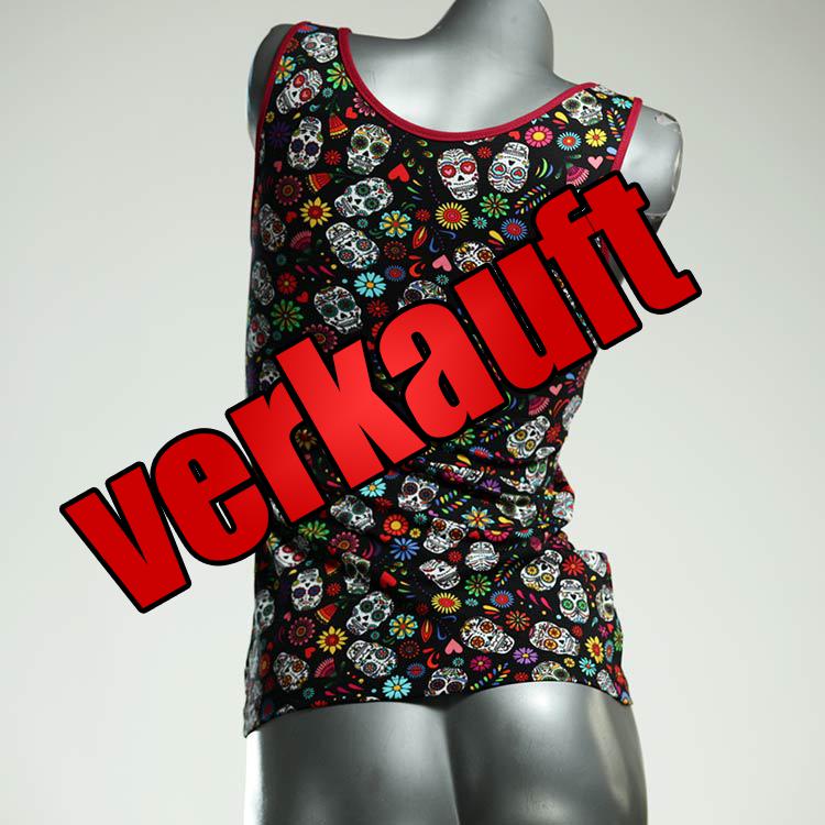 preiswerte günstige sexy bunte Top aus Biobaumwolle, Unterhemd für Damen