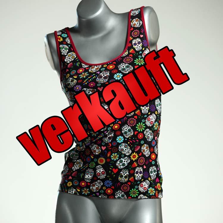 preiswerte günstige sexy bunte Top aus Biobaumwolle, Unterhemd für Damen