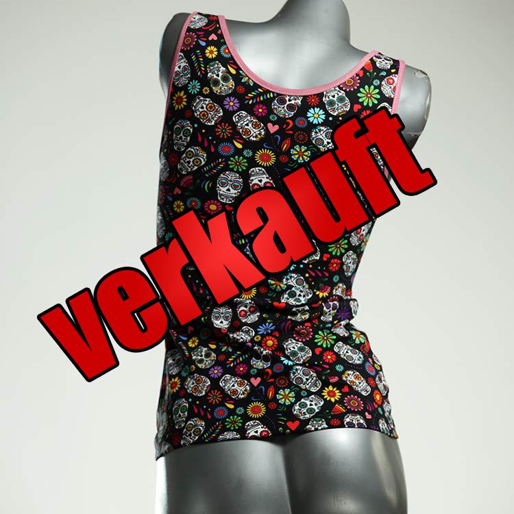 farbige bequeme preiswerte günstige Top aus Biobaumwolle, Unterhemd für Damen