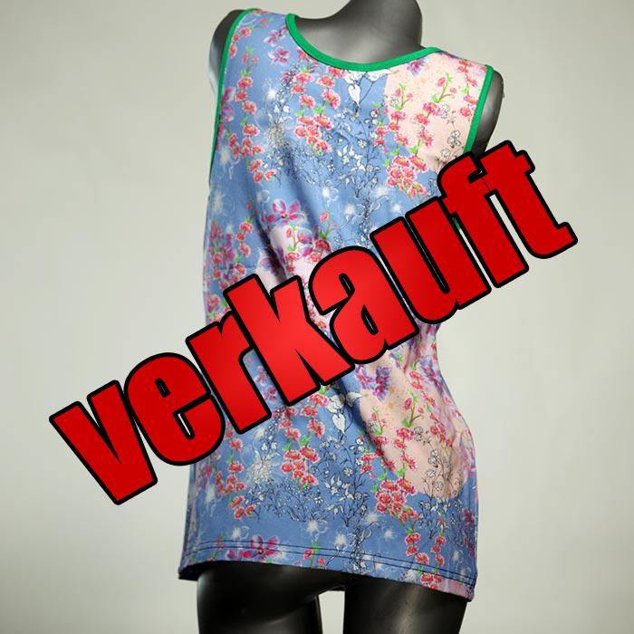 farbige nachhaltige preiswerte bunte Top aus Biobaumwolle, Unterhemd für Damen
