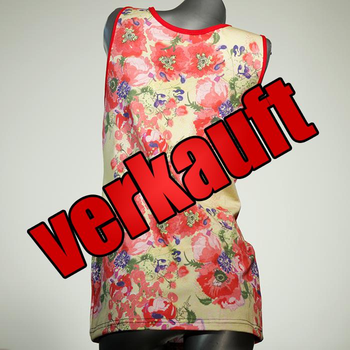 handgemachte gemusterte sexy Top aus Biobaumwolle, Unterhemd für Damen