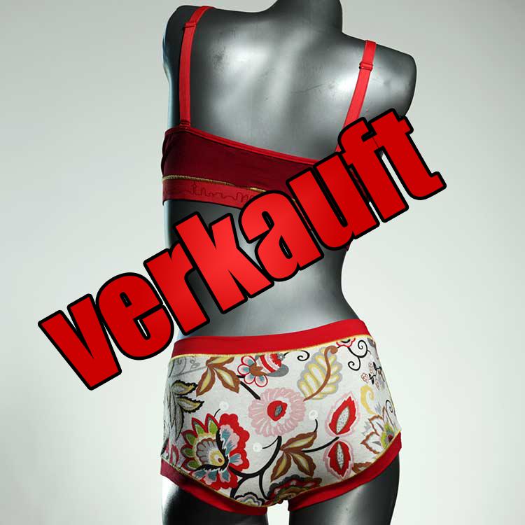 günstige bunte preiswerte gemusterte Ensemble mit BH