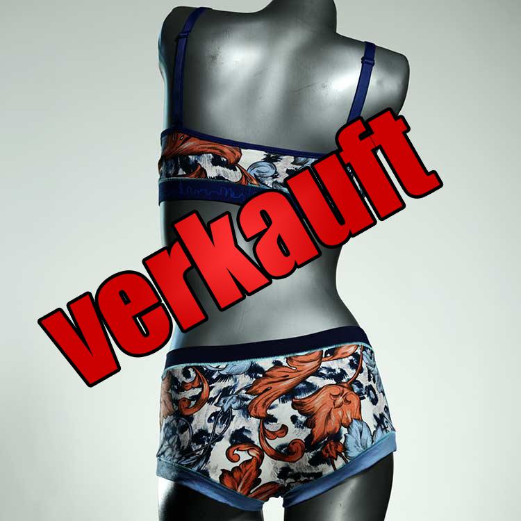 bequeme farbige nachhaltige süße Ensemble mit BH