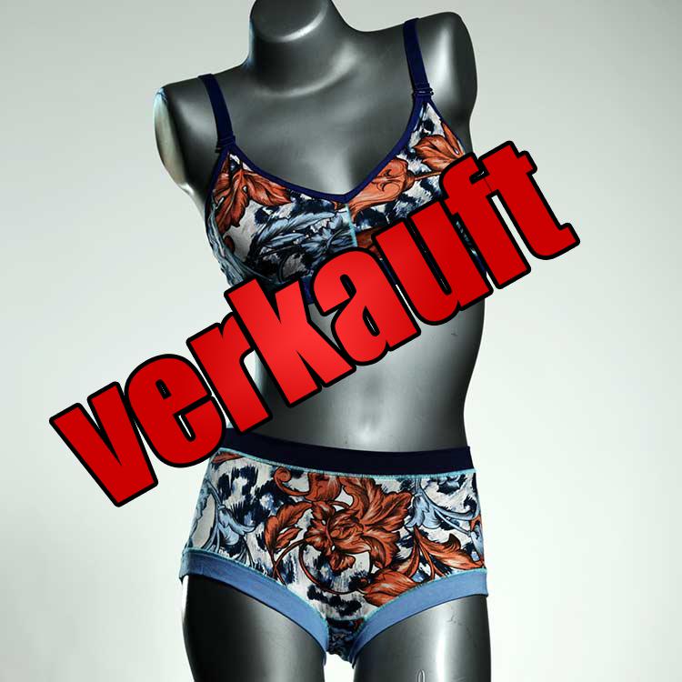 bequeme farbige nachhaltige süße Ensemble mit BH