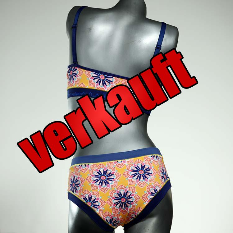 attraktive schöne bunte günstige Ensemble mit BH