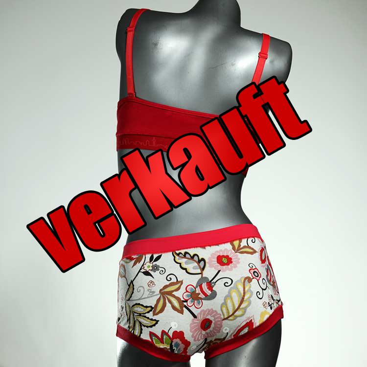 günstige farbige süße sexy Ensemble mit BH