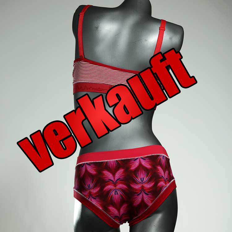 nachhaltige sexy bunte farbige Ensemble mit BH