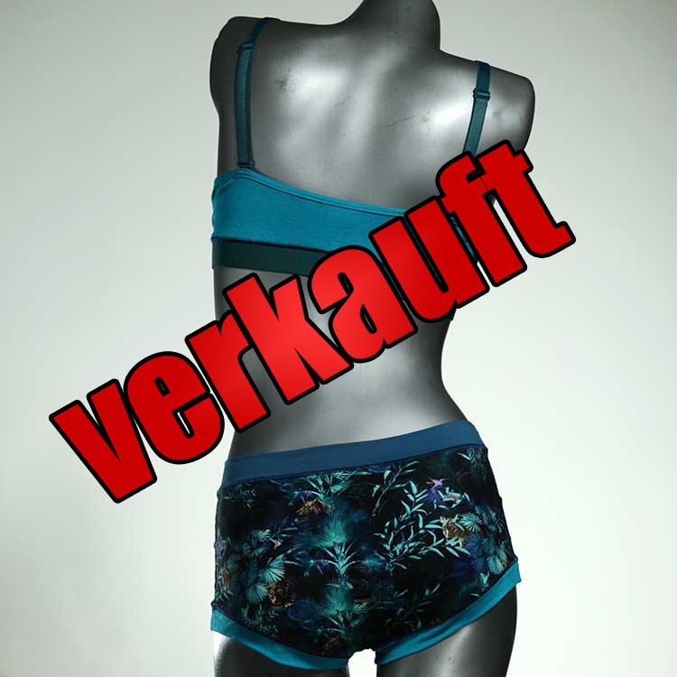 gemusterte attraktive handgemachte sexy Ensemble mit BH