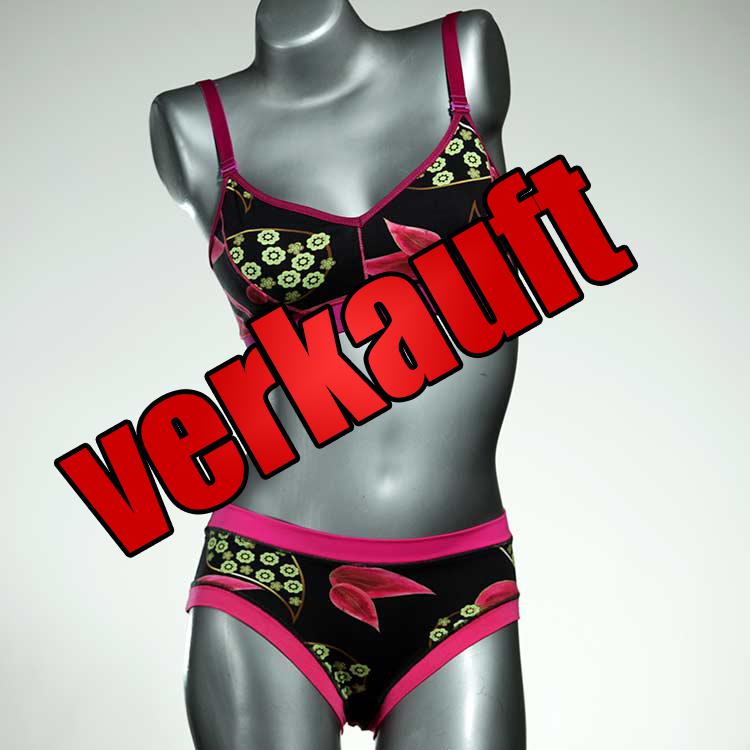 nachhaltige bequeme preiswerte farbige Ensemble mit BH