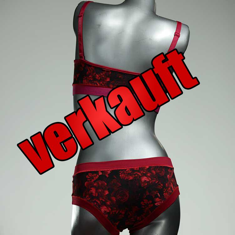 ökologische sexy gemusterte schöne Ensemble mit BH