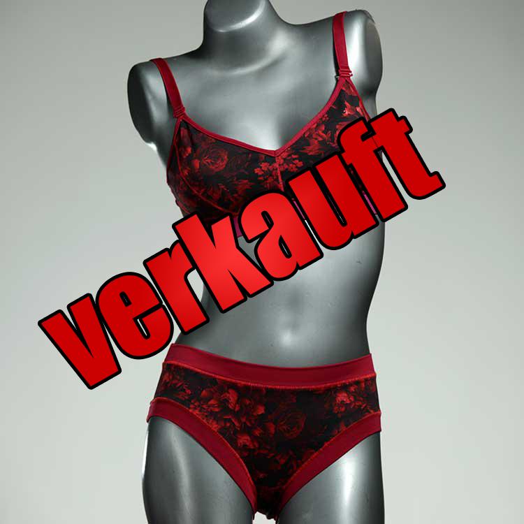 ökologische sexy gemusterte schöne Ensemble mit BH