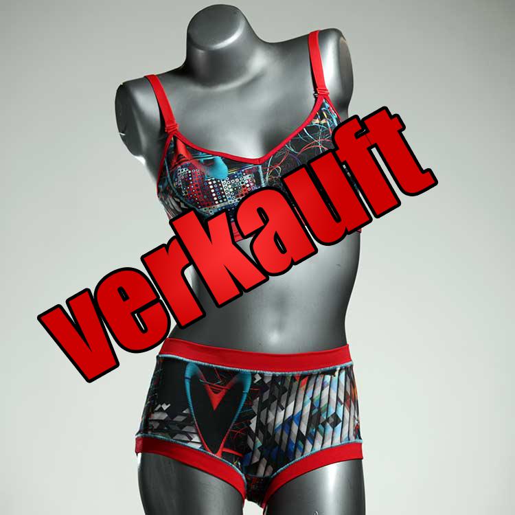 handgemachte schöne attraktive süße Ensemble mit BH