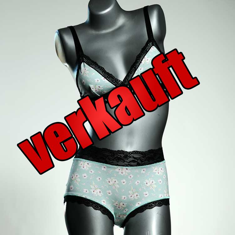 schöne bequeme günstige bunte Ensemble mit BH