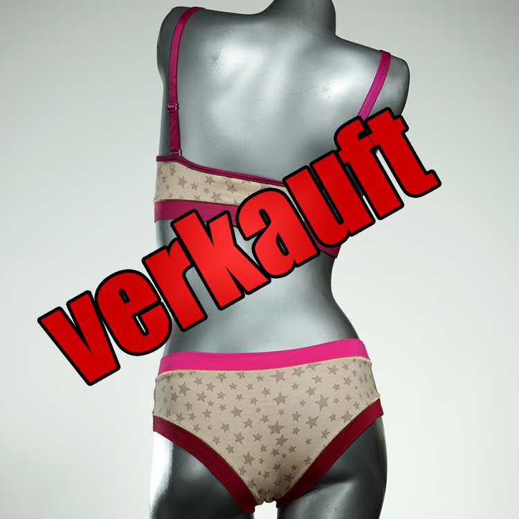 süße sexy ökologische bunte Ensemble mit BH
