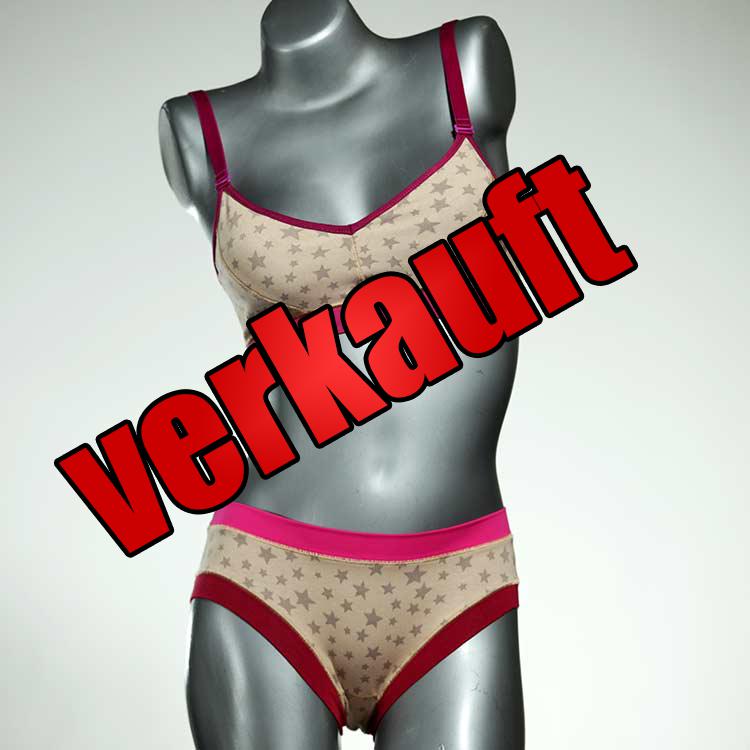 süße sexy ökologische bunte Ensemble mit BH