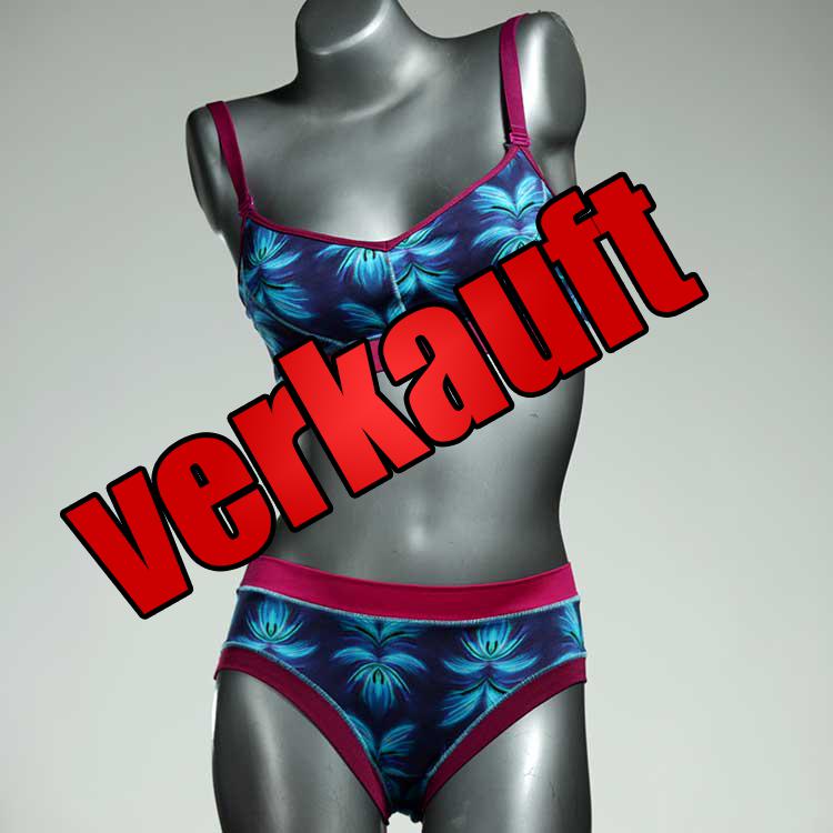 handgemachte attraktive ökologische sexy Ensemble mit BH