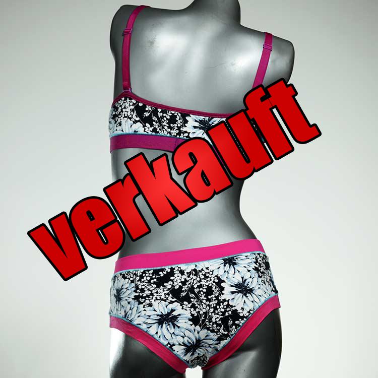 farbige süße bequeme preiswerte Ensemble mit BH