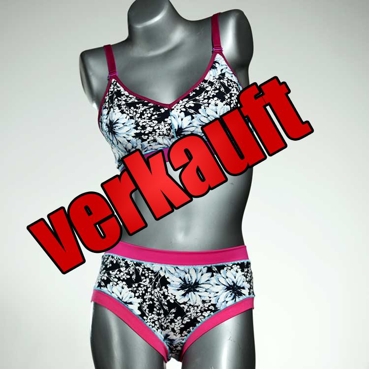 farbige süße bequeme preiswerte Ensemble mit BH