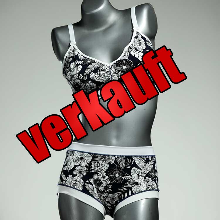 handgemachte bunte günstige schöne Ensemble mit BH