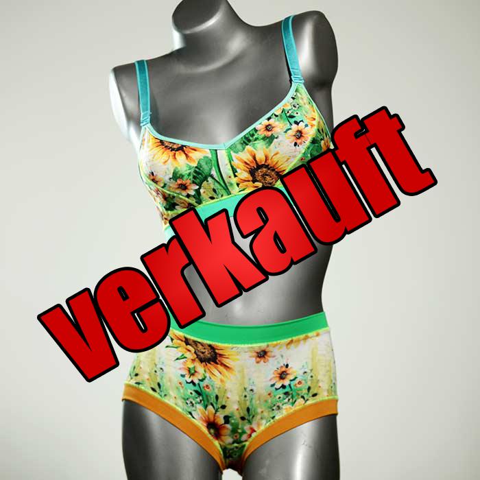 gemusterte attraktive schöne süße Ensemble mit BH