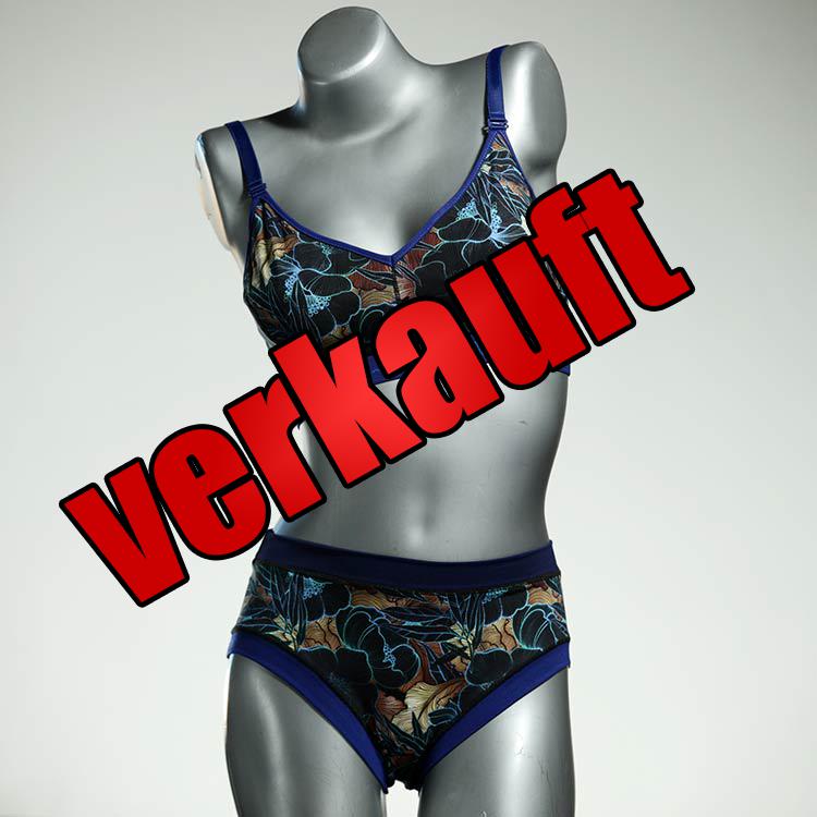 schöne günstige attraktive gemusterte Ensemble mit BH