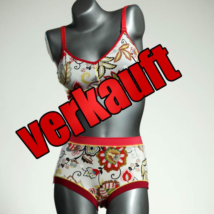 attraktive nachhaltige bunte sexy Ensemble mit BH