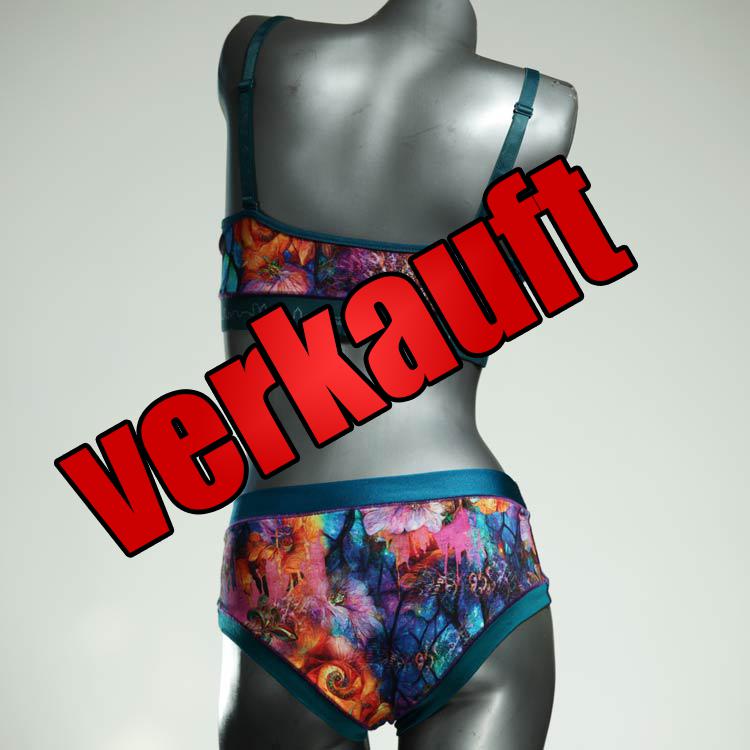 handgemachte bequeme süße bunte Ensemble mit BH