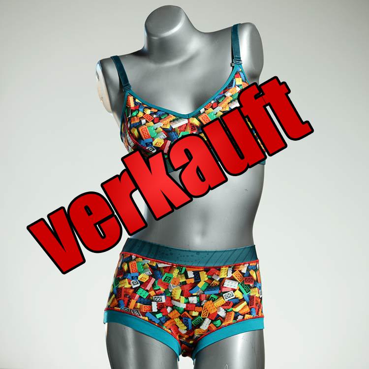 nachhaltige handgemachte bequeme ökologische Ensemble mit BH