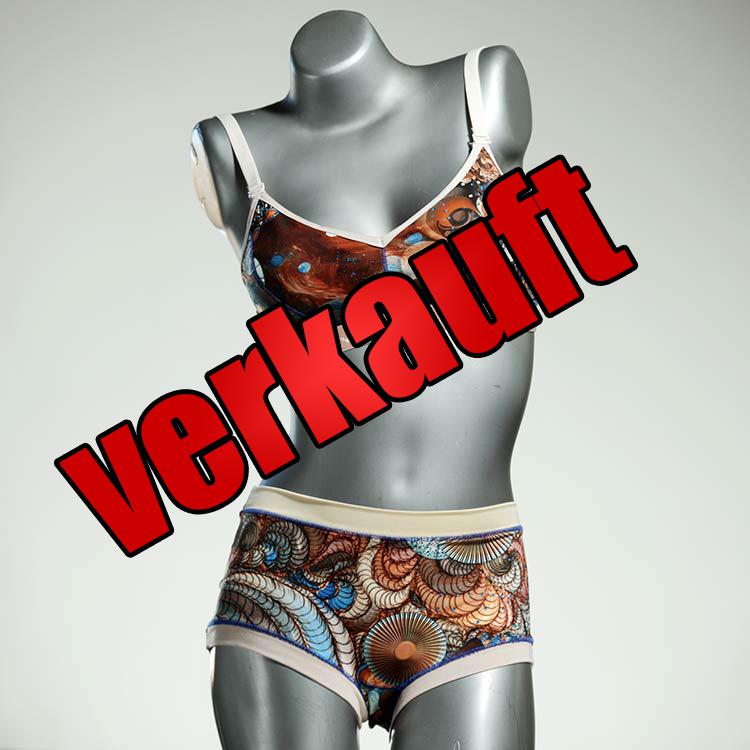 süße gemusterte schöne farbige Ensemble mit BH