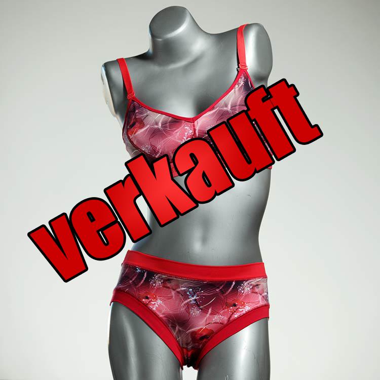 gemusterte preiswerte sexy handgemachte Ensemble mit BH