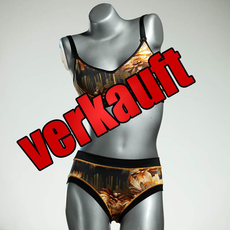 gemusterte attraktive bequeme nachhaltige Ensemble mit BH