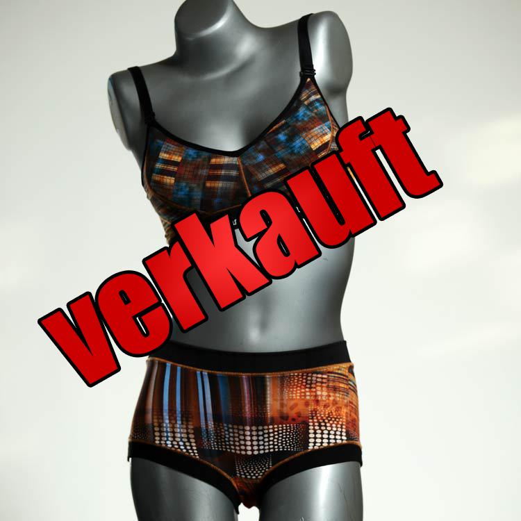 günstige sexy ökologische gemusterte Ensemble mit BH