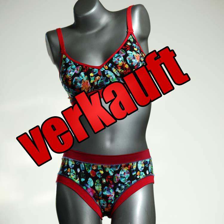 farbige ökologische schöne günstige Ensemble mit BH