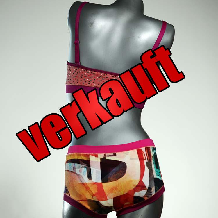 süße ökologische nachhaltige bunte Ensemble mit BH