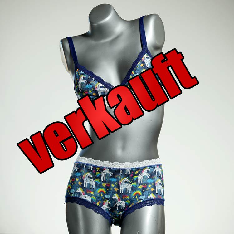 schöne sexy preiswerte gemusterte Ensemble mit BH