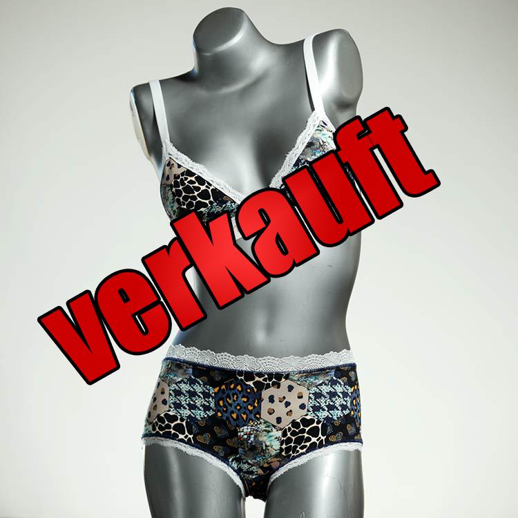 handgemachte nachhaltige preiswerte sexy Ensemble mit BH