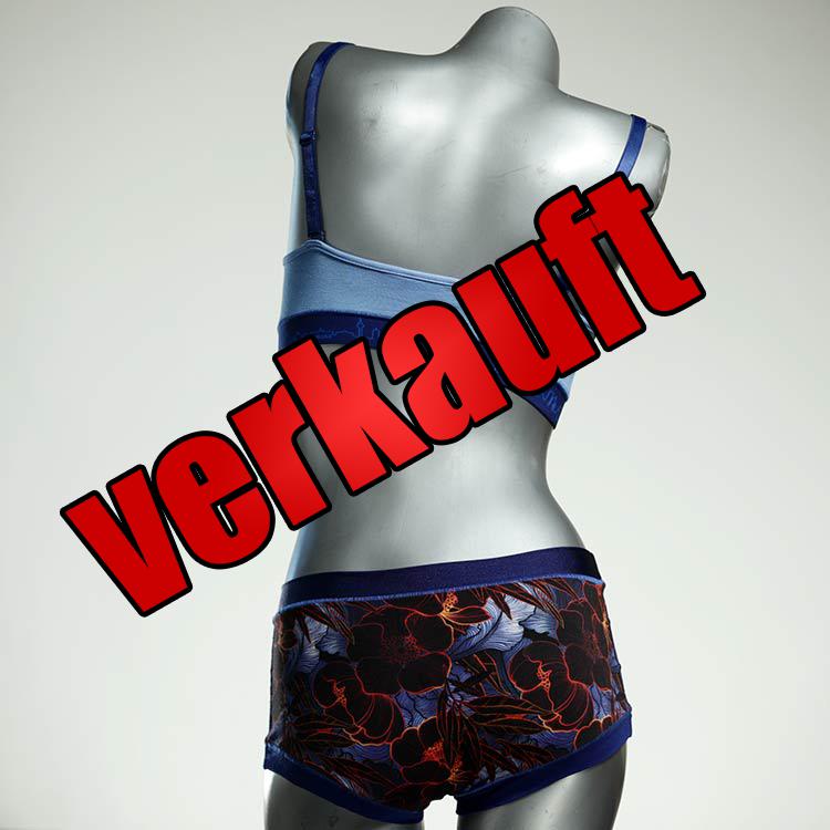 ökologische günstige gemusterte bunte Ensemble mit BH