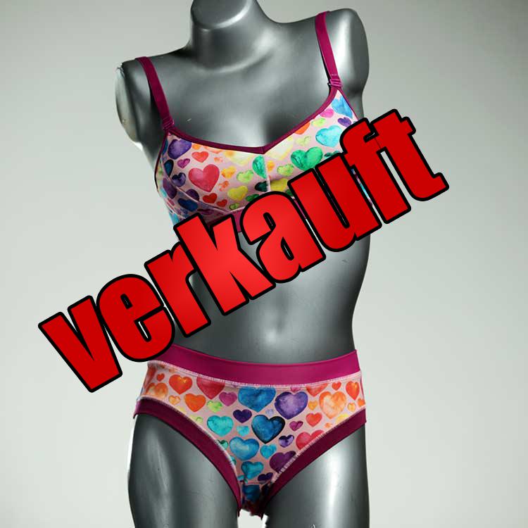 ökologische gemusterte nachhaltige attraktive Ensemble mit BH