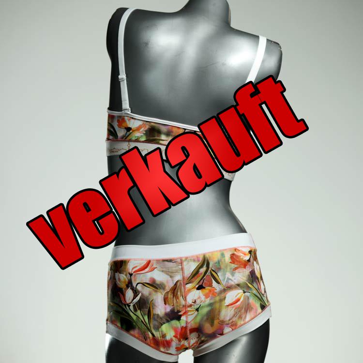 ökologische bunte sexy handgemachte Ensemble mit BH
