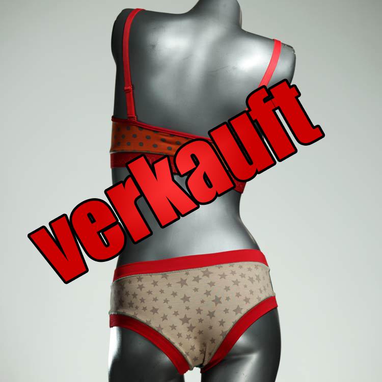 gemusterte sexy ökologische bequeme Ensemble mit BH