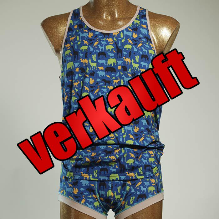 ökologischer sexy günstiger schöner Herren Unterwäsche Set aus Baumwolle