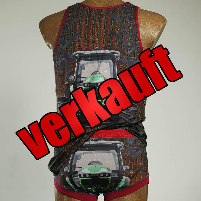 schöner günstiger handgemachter bequemer Herren Unterwäsche Set aus Baumwolle