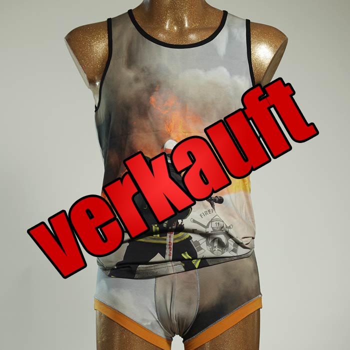 sexy nachhaltiger handgemachter preiswerter Herren Unterwäsche Set aus Baumwolle